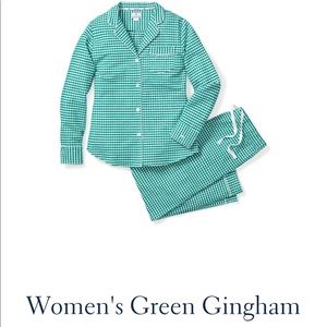 Petite Plume women’s pajama set XS pants/top